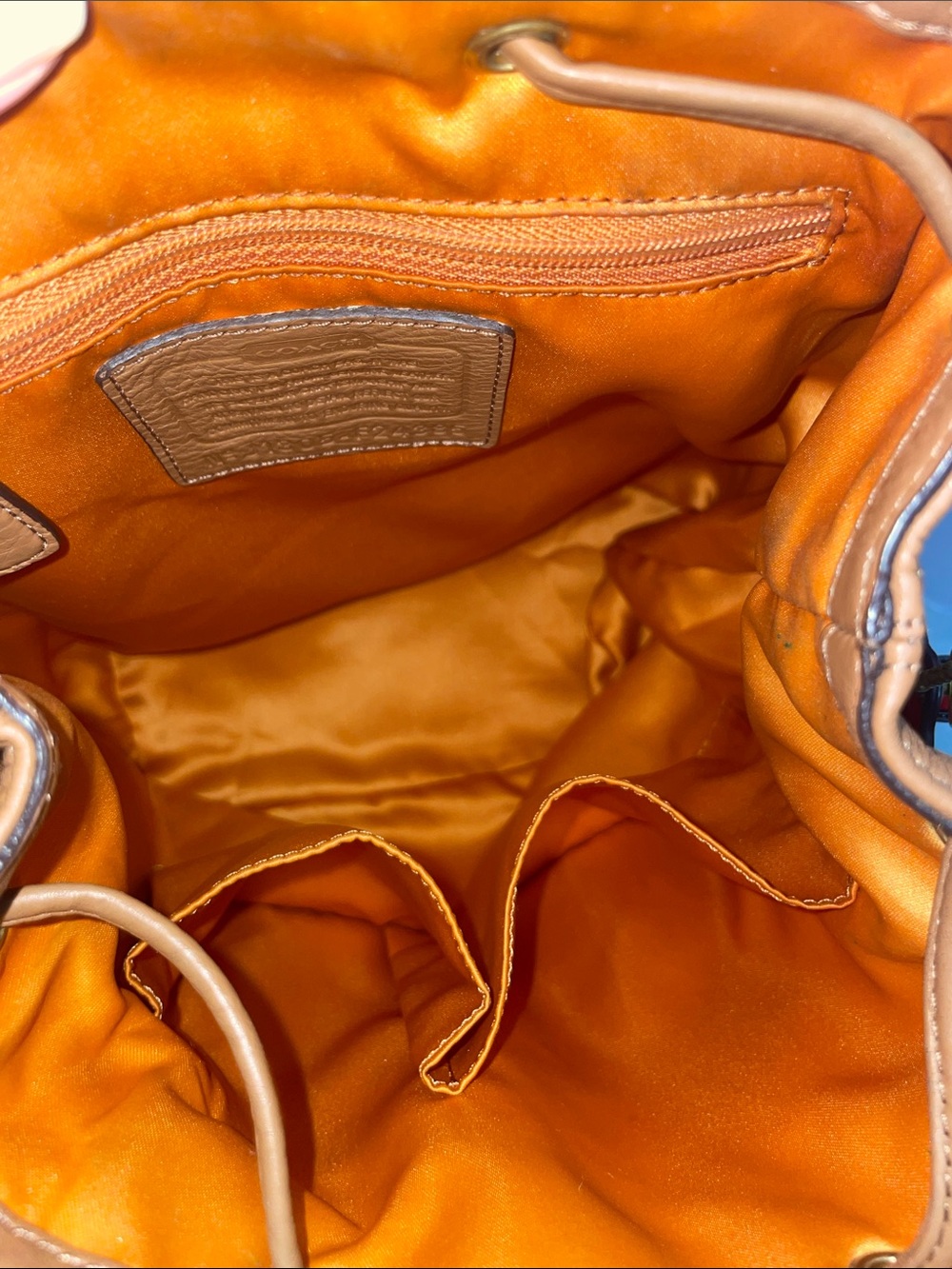 Coach ‘Park’ Leather Backpack - Picture 13 of 15